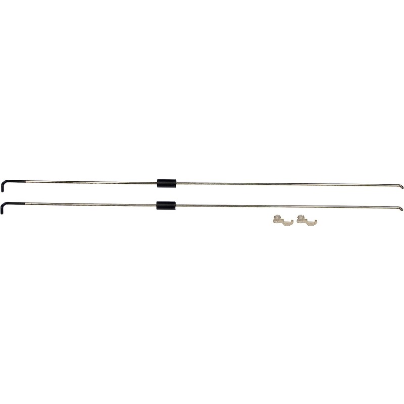 924-301 Tailgate Latch OE Solutions Series Set of 2 - Dorman 924-301 Tailgate Release Latch Linkage Rods Compatible with Select Chevrolet / GMC Models, 2 Pack - Dorman Tailgate Latch 924-301 - DORMAN Tailgate Release Latch Linkage Rod for Chevrolet / GMC - TAIL GATE LATCH RODS - Tailgate Release Latch Linkage Rods - Tailgate Latch Linkage - Tailgate Handle Link - This tailgate latch rod is designed to match the fit and function of the original rod on specified vehicles, and is engineered for durability and reliable performance. - Chevrolet 2000-88, GMC 2000-88