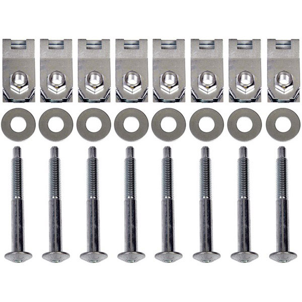 924-312 Truck Bed Rack Mount Kit - Direct Fit - BED MOUNT HARDWARE - Truck Bed Mounting Hardware - Bedmount Hardware - Bedmounting Hardware - Truck bed loose from rusted or missing hardware? This truck bed mounting hardware matches the fit of the original equipment mounting hardware to securely remount the truck bed to the frame. - Ford 2014-97, Lincoln 2014-10, Lincoln 2008-06 - Dorman 924-312 Truck Bed Mounting Hardware Compatible with Select Ford / Lincoln Models - Dorman Truck Bed Mounting Hardware 924-312 - Truck Bed Mounting Hardware
