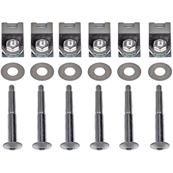 924-313 Truck Bed Rack Mount Kit - Direct Fit - BED MOUNT HARDWARE - Truck Bed Mounting Hardware - Bedmount Hardware - Bedmounting Hardware - Truck bed loose from rusted or missing hardware? This truck bed mounting hardware matches the fit of the original equipment mounting hardware to securely remount the truck bed to the frame. - Ford 2014-97, Lincoln 2014-10, Lincoln 2008-06, Lincoln 2002 - Dorman 924-313 Truck Bed Mounting Hardware Compatible with Select Ford / Lincoln Models - Dorman Truck Bed Mounting Hardware 924-313 - Truck Bed Mounting Hardware