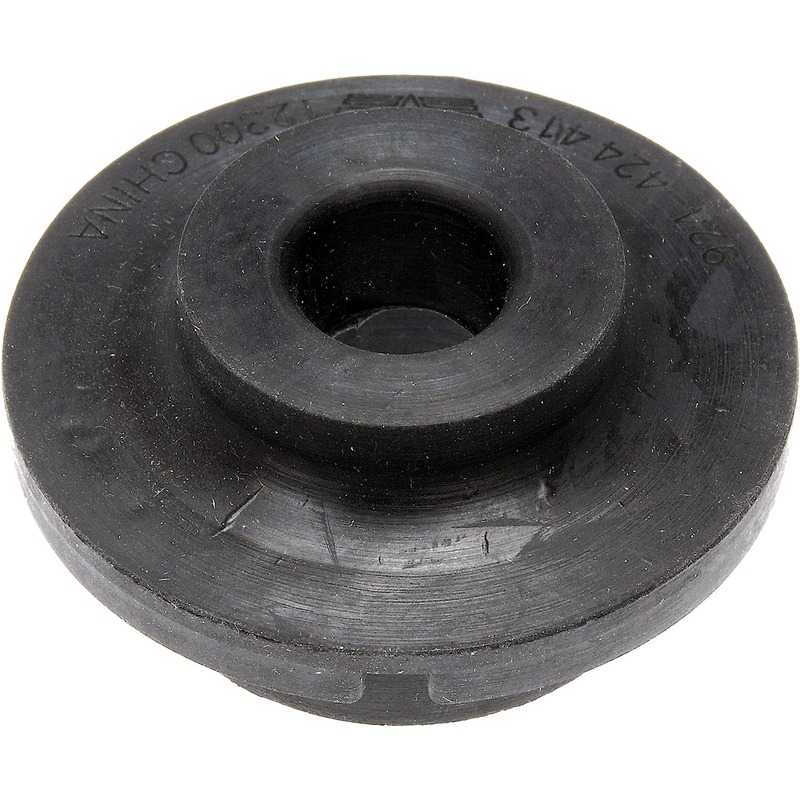 924-424 OE Solutions Series Radiator Mount - Black, Rubber, Direct Fit, Sold Individually - Dorman 924-424 Radiator Mount Bushing Compatible with Select Chevrolet / GMC / Oldsmobile Models - Dorman Radiator Mount Bushing 924-424 - RAD BUSHING - Radiator Mount Bushing - This radiator mount bushing is designed to match the fit and function of the original part on specified vehicles. Made of quality materials, it is engineered for reliable performance. - Chevrolet 2005-95, GMC 2005-95, Oldsmobile 2004-96 - Radiator Mount Bushing