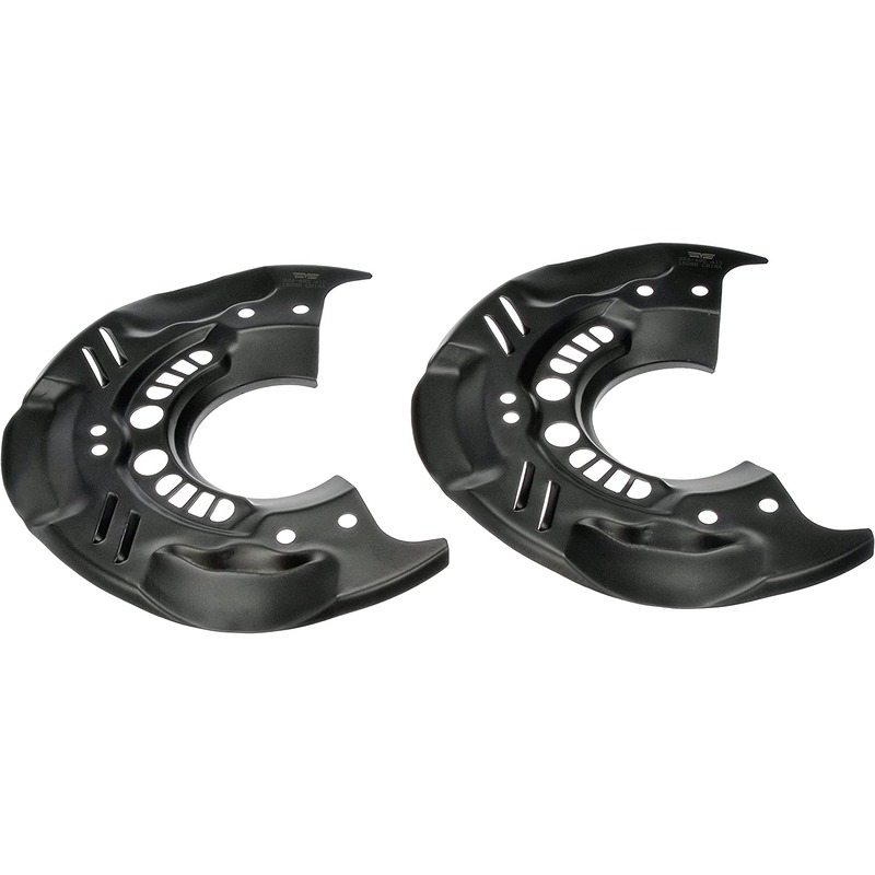 924-492 Front Brake Dust Shields, OE Solutions Series - Brake Dust Shield - 1 Pair - Dorman 924-492 Front Brake Dust Shield Compatible with Select Subaru Models, 1 Pair - Dorman Brake Dust Shield 924-492 - Dust Shield - Brake Dust Shield - 1 Pair - Backing Plate - Brake Shield - Brake Backing Plate - Protect the braking system from debris and corrosive weather conditions with this rust-resistant replacement brake dust shield. Dimensional verification and salt spray testing ensures proper fit and extended service life. - Subaru Forester 2002-98, Subaru Impreza 2007-95, Subaru Legacy 2004-95, Subaru Outback 2002-00