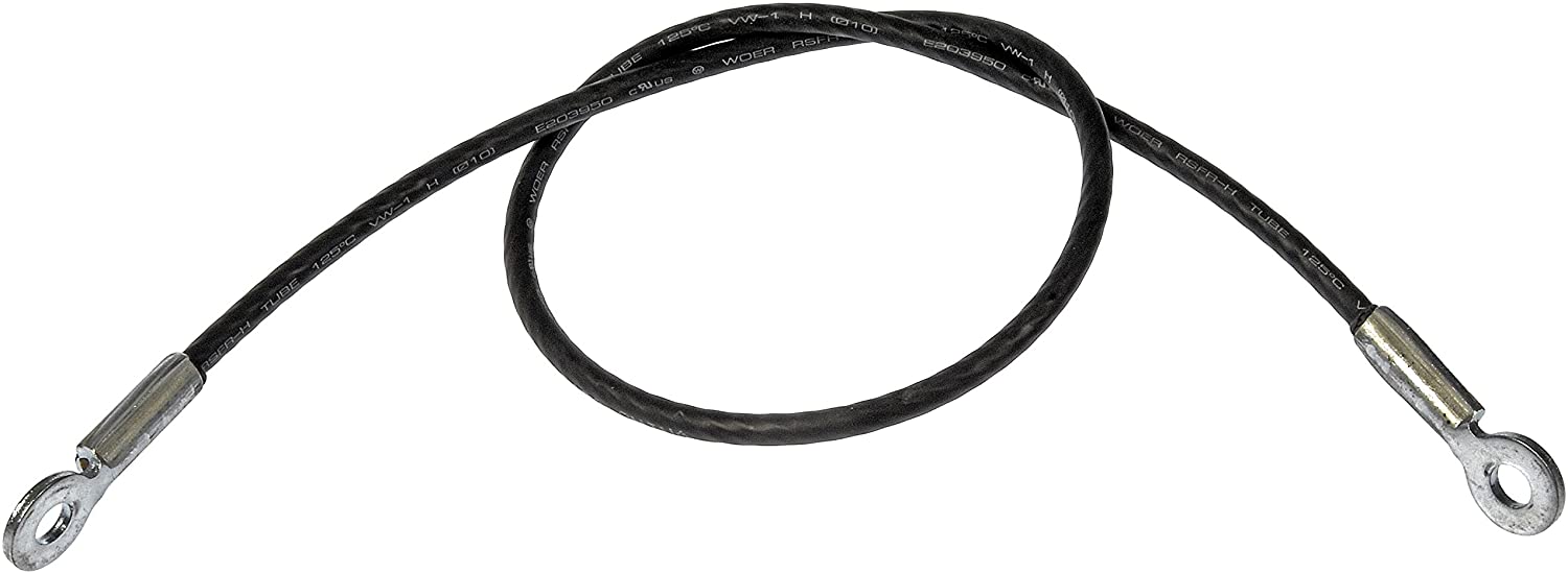 924-5206 HD Solutions Series Hood Cable - Direct Fit, Sold individually - Dorman 924-5206 Heavy Duty Hood Cable Compatible with Select Freightliner/Thomas Models - DORMAN Heavy Duty Hood Cable for Freightliner - Dorman Hood Restraint Cable 924-5206 - Heavy Duty Hood Cable