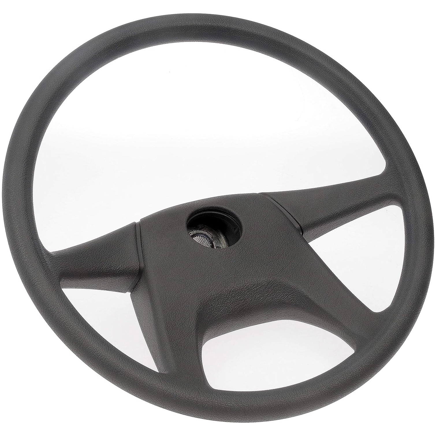 924-5234 Steering Wheel - Light Gray, Steel and Aluminum, Standard, Direct Fit, Sold individually - Dorman 924-5234 Steering Wheel Compatible with Select Freightliner Models - DORMAN Steering Wheel for Freightliner - Gray - Steering Wheel