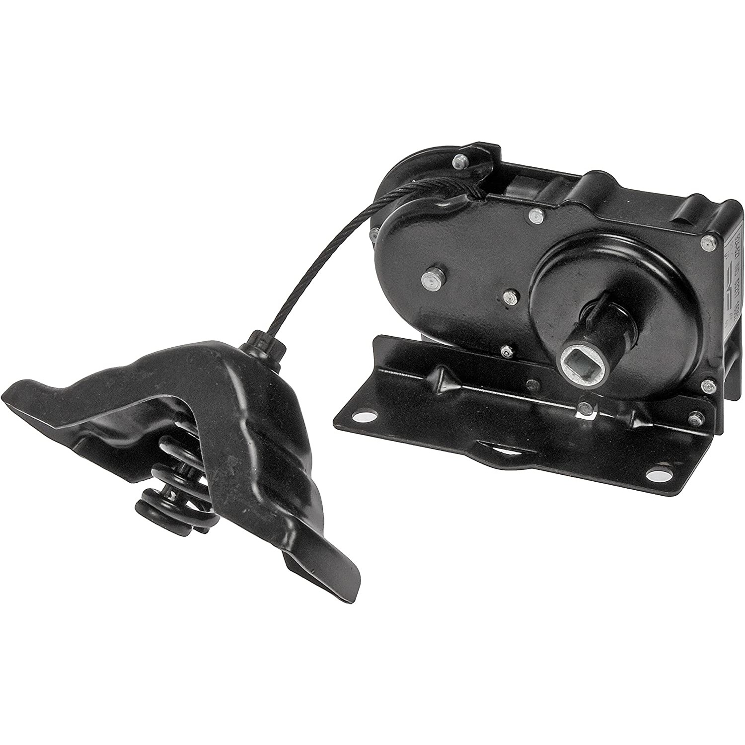 924-527 Direct Fit Spare Tire Carrier, Assembly - Dorman 924-527 Spare Tire Hoist Compatible with Select Ford Models - Dorman Spare Tire Hoist 924-527 - DORMAN Spare Tire Hoist Assembly for Ford - Spare Tire Hoist Assembly - SPARE TIRE HOIST - Spare Tire Hoist Assembly - Spare Tire Winch - Wheel Carrier - Wheel Hoist - Tire Hoist - Tire Carrier - Spare tire hoist rusted out and corroded? This replacement hoist is specifically engineered to match the original design on specific vehicles, and it's specially coated to resist future rust and corrosion. - Ford 2018-96