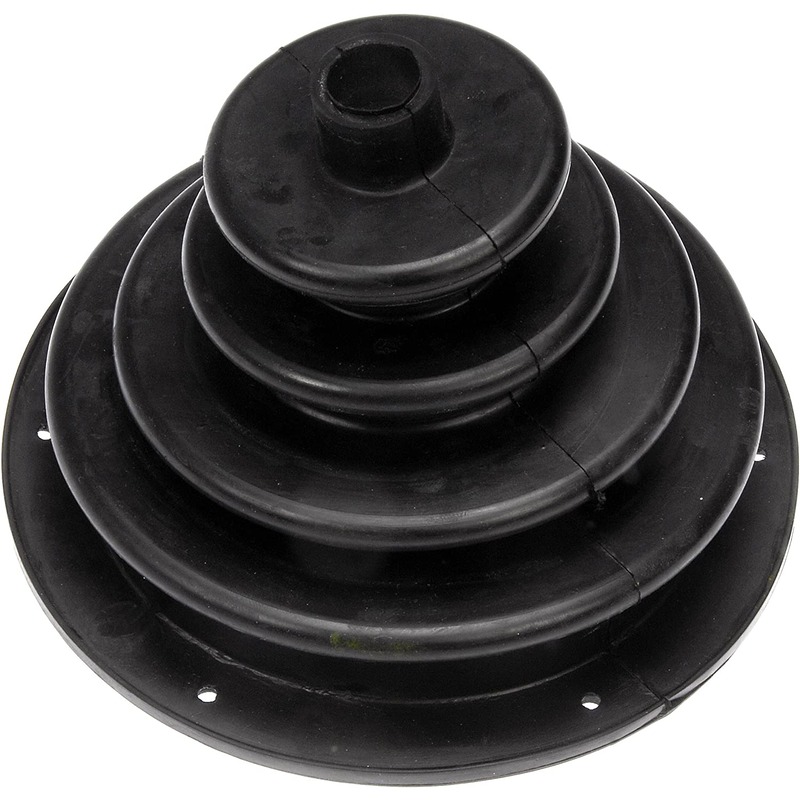 924-5406 HD Solutions Series Shift Boot - Black, Rubber, Direct Fit, Sold individually - Dorman 924-5406 Automatic / Manual Transmission Shift Boot Compatible with Select Kenworth Models - DORMAN Automatic/Manual Transmission Shift Boot - Dorman Automatic Transmission Floor Shifter 924-5406 - Heavy Duty Shift Boot
