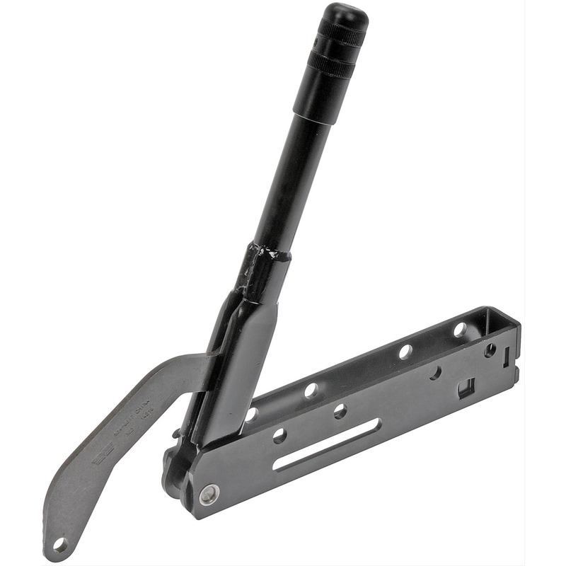 924-5617 Brake Release Handle - Direct Fit - Dorman 924-5617 Parking Brake Handle Compatible with Select Chevrolet / Workhorse Models - DORMAN Parking Brake Handle for Chevrolet - Black - Dorman Parking Brake Release Handle 924-5617 - Parking Brake Handle - PARKING BRAKE HANDLE - Parking Brake Handle - Emergency Brake Release Handle - This parking brake pedal release handle is designed to match the fit and function of the original handle on specified vehicles, and is engineered for durability and reliable performance. - Chevrolet 1999-91, Workhorse 2005-04, Workhorse 2001, Workhorse 1999
