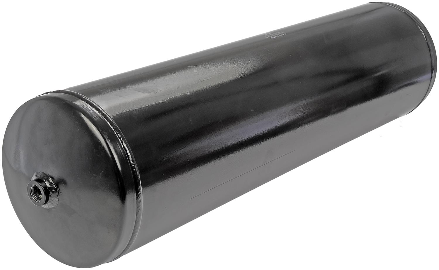 924-5805 Air Tank - Direct Fit, Sold individually - Air Brake Reservoir - Black, Carbon Steel, 33 in. Length, 8.5 in. Diameter, 150 PSI, 7 Ports - Air Tank Assembly - DORMAN 33" Air Tank Assembly for International - 30 Liters - Dorman 924-5805 Air Tank Assembly Compatible with Select IC/IC Corporation/International Models