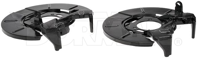 924-692 Brake Backing Plate - Set of 2 - Brake Dust Shield - 1 Pair - Dorman 924-692 Rear Brake Dust Shield Compatible with Select Chrysler / Dodge Models, 1 Pair - Dorman Brake Dust Shield 924-692 - Dust Shield - Brake Dust Shield - 1 Pair - Brake Shield - Backing Plate - Brake Backing Plate - Protect the braking system from debris and corrosive weather conditions with this rust-resistant replacement brake dust shield. Dimensional verification and salt spray testing ensures proper fit and extended service life. - Chrysler 2007-01, Dodge 2007-01