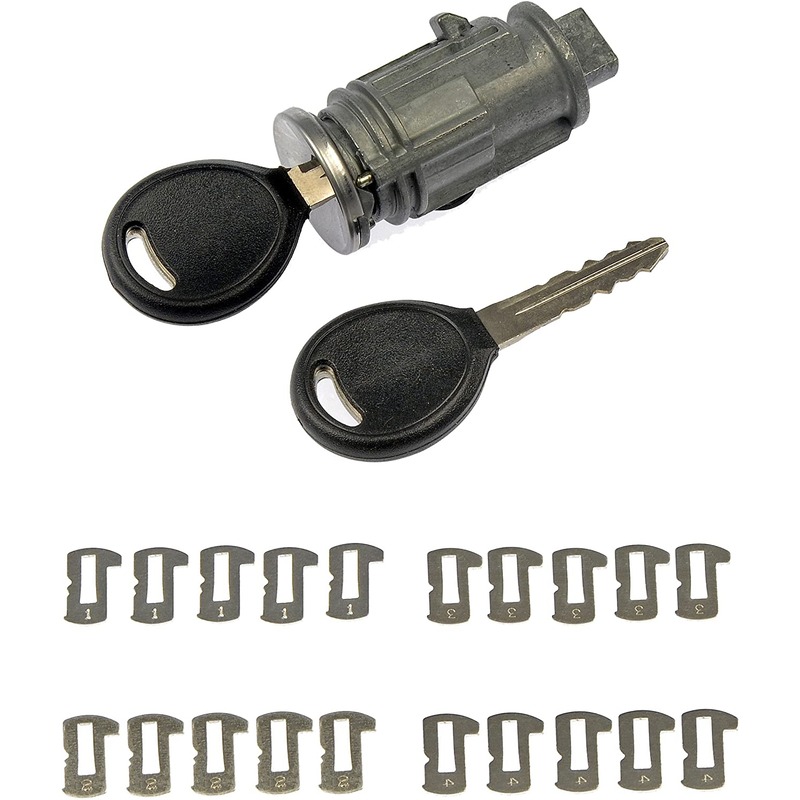 924-703 OE Solutions Series Ignition Lock Cylinder - Dorman 924-703 Ignition Lock Cylinder Compatible with Select Models,Black - Dorman Ignition Lock Cylinder 924-703 - IGNITION LOCK CYL - Ignition Lock Cylinder With Tumblers - Ignition Key Cylinder - Ignition lock cylinder worn out, making turning your key difficult or impossible? This direct replacement properly restores operation while maintaining the same level of security as the original equipment design. - Chrysler 2008-95, Dodge 2010-98, Jeep 2006-98, Plymouth 2001-97 - Ignition Lock Cylinder: Two Keys Included - Ignition Lock Cylinder With Tumblers