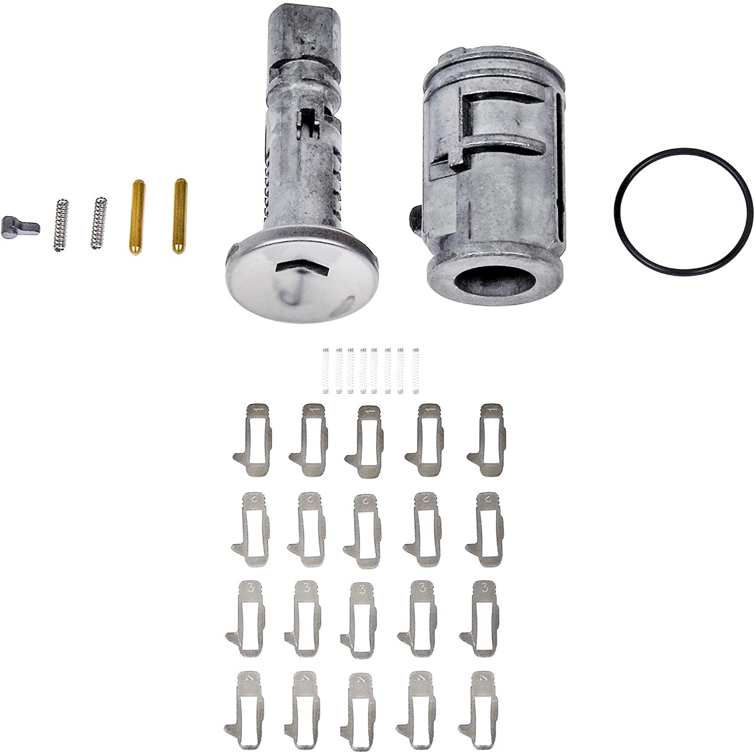 924-722 OE Solutions Series Ignition Lock Cylinder - Dorman 924-722 Ignition Lock Cylinder Compatible with Select Chrysler/Dodge/Jeep Models - Dorman Ignition Lock Cylinder 924-722 - IGNITION LOCK CYL - Ignition Lock Cylinder Un-coded - Ignition Key Cylinder - Ignition lock cylinder worn out, making turning your key difficult or impossible? This direct replacement properly restores operation while maintaining the same level of security as the original equipment design. - Chrysler 2008-05, Dodge 2007-04, Jeep 2007-05 - Ignition Lock Cylinder Un-coded