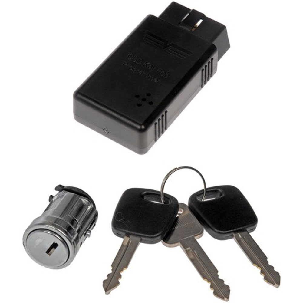 924-794 OE Solutions Series Ignition Lock Cylinder - Dorman 924-794 Ignition Lock Cylinder Kit with Programming Tool Compatible with Select Ford / Mazda Models (OE FIX) - Dorman - OE Solutions Ignition Lock Cylinder 924-794 - IGNITION LOCK CYL - Ignition Lock Cylinder Kit With Programming Tool - Ignition Key Cylinder - Replacing an ignition lock cylinder often requires expensive reprogramming at a dealership. This Dorman OE FIX kit comes with an easy-to-use programmer for simple, do-it-yourself replacement. - Ford Escape 2002-01, Ford Focus 2003-00, Mazda Tribute 2004-01 - Ignition Lock Cylinder Kit With Programming Tool - Ignition Lock Cylinder: Two Keys Included, OE Fix; with Programming Tool