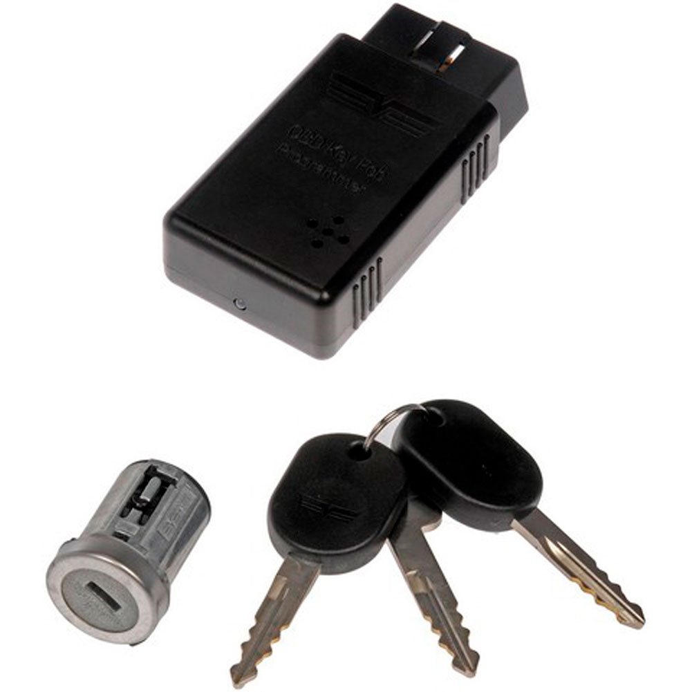 924-797 OE Solutions Series Ignition Lock Cylinder - Dorman 924-797 Ignition Lock Cylinder Kit With Programming Tool Compatible with Select Ford / Lincoln / Mercury Models (OE FIX) - Dorman - OE Solutions Ignition Lock Cylinder 924-797 - IGNITION LOCK CYL - Ignition Lock Cylinder Kit With Programming Tool - Ignition Key Cylinder - Ignition lock cylinder worn out, making turning your key difficult or impossible? This direct replacement properly restores operation while maintaining the same level of security as the original equipment design. - Ford 2005-02, Lincoln 2004-03, Mercury 2003-02 - Ignition Lock Cylinder Kit With Programming Tool - Ignition Lock Cylinder: Three Keys Included, OE Fix; with Programming Tool