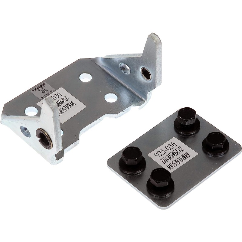 925-036 Front, Driver Side, Lower; Front, Passenger Side, Upper Door Hinge - Door Hinge Assembly Right Upper Or Left Lower - Door Hinge Assembly Right Upper Or Left Lower - Hinge Assembly - The Dorman Door Hinge is engineered for a trouble-free installation. It comes as a full assembly, with necessary installation components to easily bolt onto the door and door frame to restore proper door operation. - Buick 2017-12, Cadillac 2016-14, Chevrolet 2016-11 - Dorman Door Hinge Parts 925-036