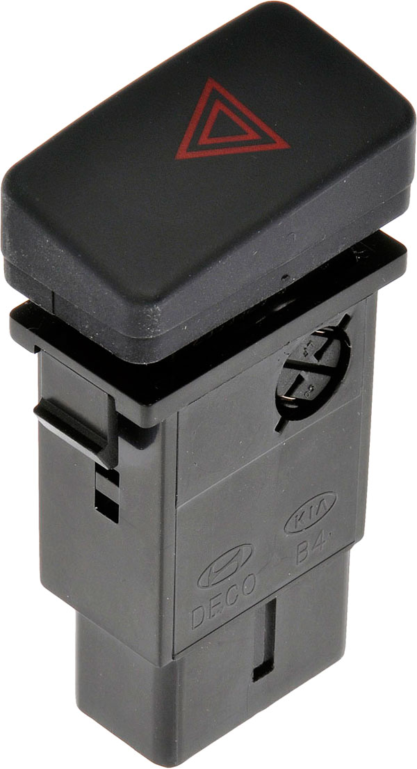 925-551 OE Solutions Series Hazard Flasher Switch - Direct Fit, Sold individually - Dorman 925-551 Hazard Warning Light Switch Compatible with Select Hyundai Models - Dorman Switch 925-551 - Hazard Switch - Hazard Warning Light Switch - 4-Way Flasher - Emergency Switch - Hazard Lamp Switch - Hazard Flasher - Turn Signal Flasher - This hazard warning switch is designed to match the appearance and function of the original switch on specified applications. Made of quality materials, it is engineered for reliable performance and durability. - Hyundai Sonata 2009-05 - Hazard Warning Light Switch