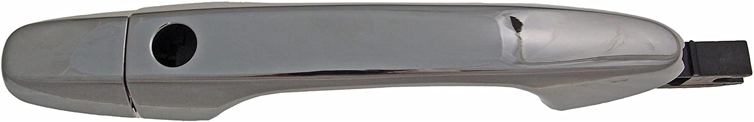 92599 Front, Passenger Side Chrome Exterior Door Handle, Without Key Hole, Help Series - Dorman - HELP Exterior Door Handle 92599 - EXTERIOR DOOR HANDLE - Exterior Door Handle Front Right W/O Keyhole  Chrome -  RFID with Passive Entry - Outside Door Handle - Want a new exterior door handle that matches the original, for far less than going back to the dealership? This replacement door handle was engineered to match the fit and appearance of the stock handle on specific vehicle years, makes and models. - Honda Civic 2015-12, Honda CR-V 2016-12 - Exterior Door Handle Front Right Without Keyhole Chrome
