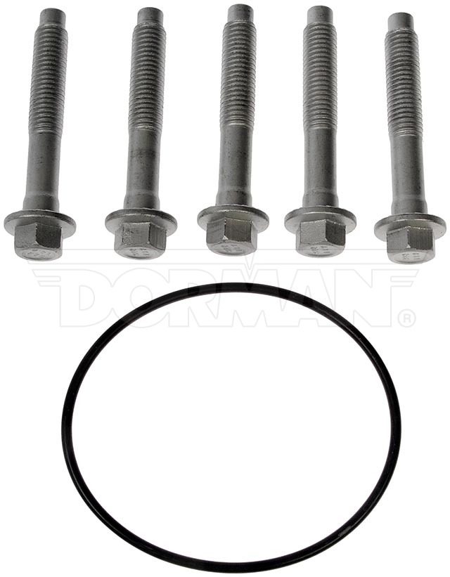 926-127 Hub Mounting Bolt - Dorman 926-127 Rear Axle Bolt Compatible with Select Ford Models - Dorman - OE Solutions Axle Bolt 926-127 - Hub & Bearing Mounting Bolts; 15mm Hex Size, 88mm Length, M12 Thread Diameter, 5 Hub Bolts; 1 O-Ring - HUB BOLTS - Hub And Bearing Mounting Bolts - Spindle Bolt - Single-use bolts must be replaced during brake service on certain vehicles to prevent the wheel from separating from the hub. The set of hub and bearing mounting bolts includes everything you need, with bolts that match the factory design, stretching when torqued to provide precise clamping force. - Ford 2020-15