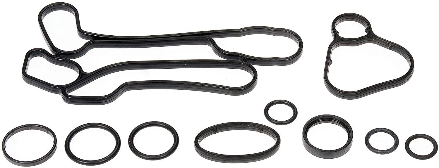 926-167 OE Solutions Series Oil Cooler Gasket Set - Direct Fit - Dorman 926-167 Oil Cooler Assembly Seal Kit Compatible with Select Chevrolet / Pontiac / Saturn Models - Dorman Engine Oil Cooler Seal Kit 926-167 - Oil Cooler Assembly Seal Kit - Oil Cooler Seal Kit - Oil Cooler Assembly Seal Kit - Engine Oil Cooler Seal Set - Engine Oil Cooler O-Ring Set - Engine Oil Cooler O-Ring Kit - Any repair on the oil cooler or filter housing should include replacing the seals. This complete engine oil cooler seal kit includes all the seals and gaskets required to repair or reinstall the oil cooler or filter housing. - Chevrolet 2018-08, Pontiac 2010-09, Saturn 2009-08