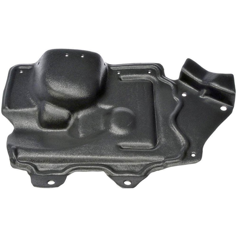 926-309 Front, Passenger Side Engine Splash Shield, OE Solutions Series - Dorman 926-309 Front Passenger Side Undercar Shield Compatible with Select Nissan Models - Dorman Undercar Shield 926-309 - Right Engine Splash Shield - Splash Shield RH - Right Engine Splash Shield - Engine Splash Shield - Engine Splash Guard - Splash Pan - Skid Plate - Splash Guard - This undercar shield is designed to match the fit, appearance and function of the original shield on specified vehicles, and is engineered for durability and reliable performance. - Nissan Sentra 2012-07
