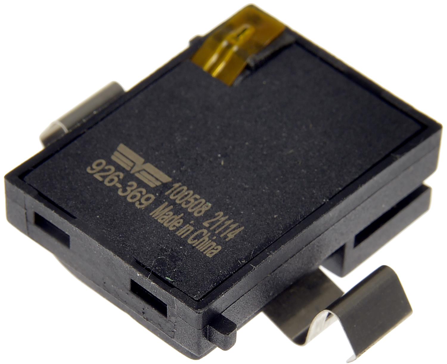 926-369 Direct Fit HVAC Humidity Sensor, Sold Individually - Dorman 926-369 HVAC Humidity Sensor Compatible with Select Models - Dorman Humidity Sensor 926-369 - Humidity Sensor - HVAC Humidity Sensor - Relative Humidity Sensor - Moisture Sensor - This interior humidity sensor is engineered to match the fit, function and performance of the original sensor to help restore proper detection of humidity, windshield glass temperature, and dew point on specified vehicle years, makes and models. - Alfa Romeo 2019-17, Chrysler 2019-11, Dodge 2019-11, Fiat 2019-11, Jeep 2019-14, Ram 2019-14 - HVAC Humidity Sensor