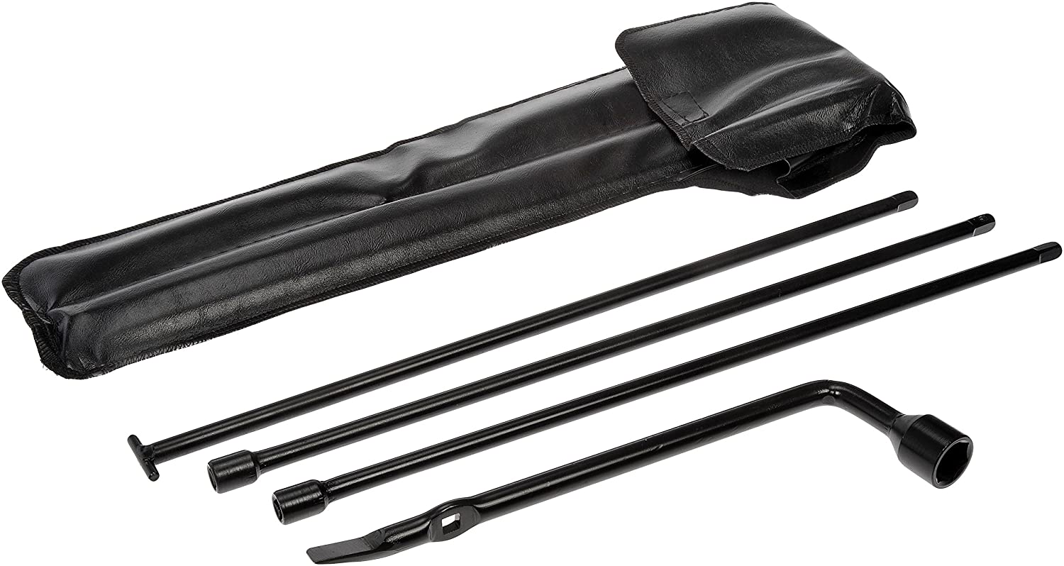 926-781 Spare Tire Tool Kit - Kit - Dorman 926-781 Spare Tire Jack Handle / Wheel Lug Wrench For Car Compatible with Select Infiniti / Nissan Models, Black - Dorman Jack Handle Wheel Lug Wrench 926-781 - Jack Tool Kit - Spare Tire And Jack Tool Kit - Lug Nut Wrench - Replace a damaged or missing spare tire jack handle and wheel lug wrench with this direct replacement. Made of tough, durable materials, this tool is made to the original equipment dimensions and finished to prevent corrosion. - Infiniti 2020-13, Infiniti 2010-97, Nissan 2019-96 - Spare Tire and Jack Tool Kit - Spare Tire And Jack Tool Kit