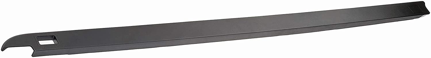 926-909 Bed Rail Cap, Black, Plastic - Bed Rail Cover - Left Bed Rail Cover 6 Foot Bed - Bed Rail Protector - Bed Rail Scuff Pad - Bedside Rail Pad - Cracked or broken truck bed rail cover causing damage to the paint and bodywork? Preserve the truck bed with this direct-replacement bed molding. This textured plastic trim matches the appearance of the original part and restores protection. - Dodge 2010, Ram 2017-11 - Dorman 926-909 Driver Side Truck Bed Molding Compatible with Select Dodge/Ram Models - Dorman Truck Bed Molding 926-909 - Left Bed Rail Cover 6 Foot Bed
