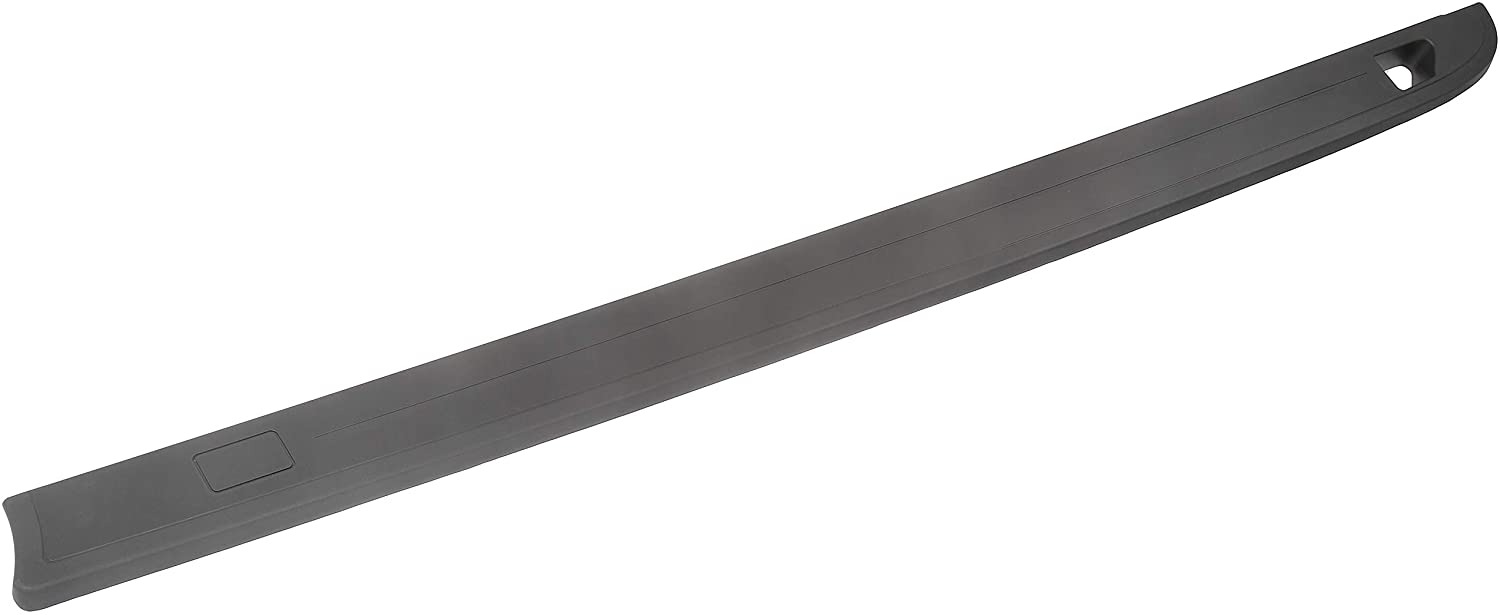 926-925 Bed Rail Cap, Black, Plastic - Bed Rail Cover - Left Bed Rail Cover 5 Foot Bed - Bed Rail Protector - Bedside Rail Pad - Bed Rail Scuff Pad - Cracked or broken truck bed rail cover causing damage to the paint and bodywork? Preserve the truck bed with this direct-replacement bed molding. This textured plastic trim matches the appearance of the original part and restores protection. - Chevrolet Cheyenne 2018-14, Chevrolet Silverado 1500 2018-14 - Dorman 926-925 Driver Side Truck Bed Side Rail Protector Compatible with Select Chevrolet Models, Black - Dorman Truck Bed Molding 926-925 - Left Bed Rail Cover 5 Foot Bed