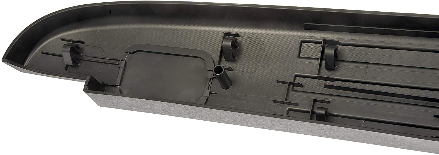 926-946 Bed Rail Cap, Black, Plastic - Bed Rail Cover - Right Bed Rail Cover 6.5 Foot - Bed Rail Scuff Pad - Bedside Rail Pad - Bed Rail Protector - Cracked or broken truck bed rail cover causing damage to the paint and bodywork? Preserve the truck bed with this direct-replacement bed molding. This textured plastic trim matches the appearance of the original part and restores protection. - Ford F-150 2014-09, Ford Lobo 2010-09 - Dorman 926-946 Passenger Side Truck Bed Side Rail Protector Compatible with Select Ford Models, Black - Dorman Truck Bed Molding 926-946 - Right Bed Rail Cover 6.5 Foot