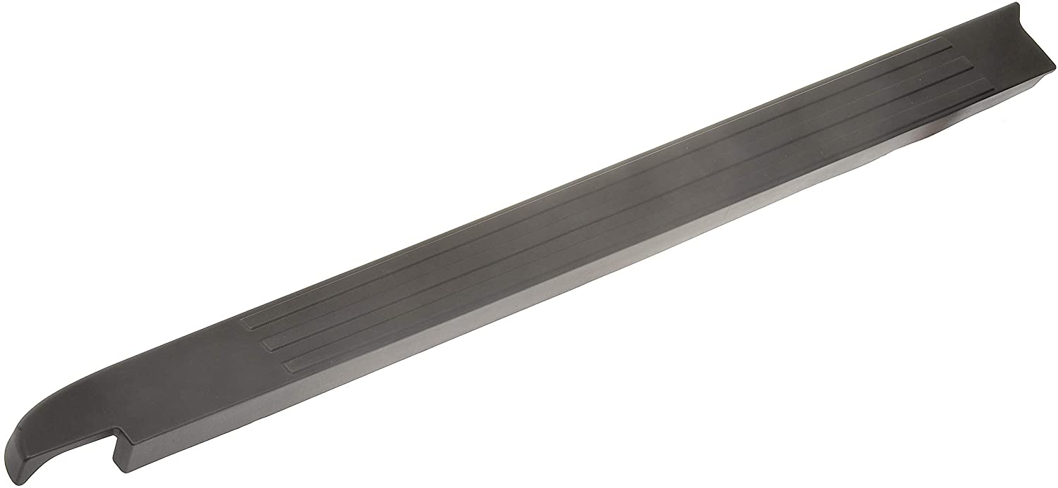926-949 Bed Rail Cap, Black, Plastic - Bed Rail Cover - Left Bed Rail Cover - 5.5 Foot Bed - Bedside Rail Pad - Bed Rail Protector - Bed Rail Scuff Pad - Cracked or broken truck bed rail cover causing damage to the paint and bodywork? Preserve the truck bed with this direct-replacement bed molding. This textured plastic trim matches the appearance of the original part and restores protection. - Ford F-150 2014-09, Ford Lobo 2014-09, Lincoln Mark LT 2014-10 - Dorman 926-949 Driver Side Left Bed Rail Cover - 5.5 Foot Bed for Specific Ford / Lincoln Models, Black - Dorman 926-949 Driver Side Truck Bed Side Rail Protector Compatible with Select Ford/Lincoln Models, Black - Dorman Truck Bed Molding 926-949 - Left Bed Rail Cover - 5.5 Foot Bed - Left Bed Rail Cover - 5.5 Foot Bed