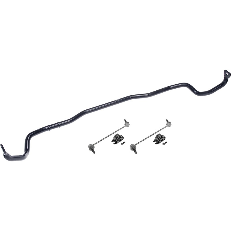 927-111 Front Sway Bar Kit, Powdercoated Black - Dorman 927-111 Front Suspension Stabilizer Bar Compatible with Select Chevrolet/Pontiac/Saturn Models - Dorman Sway Bar 927-111 - Suspension Stabilizer Bar - Suspension Stabilizer Bar - Anti-Roll Bar - Anti-Sway Bar - Suspension Sway Bar Kit - Stabilizer Bar Kit - Sway Bar Kit - This suspension stabilizer bar, also called a sway bar, matches the fit and function of the original sway bar on specified vehicles to restore reliable vehicle handling. With a corrosion-resistant finish, it includes installation hardware. - Chevrolet Malibu 2012-06, Pontiac G6 2010-05, Saturn Aura 2009-07