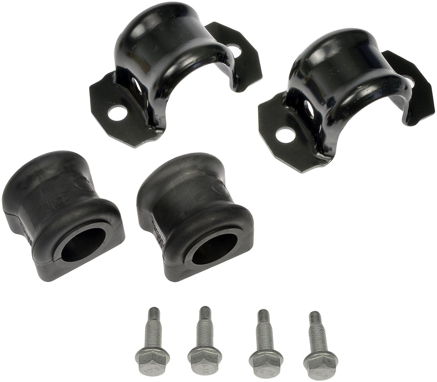 928-563 Front To Frame Sway Bar Bushing, Set of 2, OE Solutions Series - Dorman 928-563 Front To Frame Suspension Stabilizer Bar Bushing Kit Compatible with Select Dodge/Jeep Models - Suspension Stabilizer Bar Bracket Kit - Suspension Stabilizer Bar Bushing Kit - Sway Bar Bracket Kit - Suspension Stabilizer Bar Bracket Kit - Sway Bar Bushing Kit - This suspension stabilizer bar bushing kit is precision-engineered and rigorously tested to provide reliable replacement for the original equipment on specific vehicles. - Dodge 2011-94, Jeep 2006-97, Ram 2011