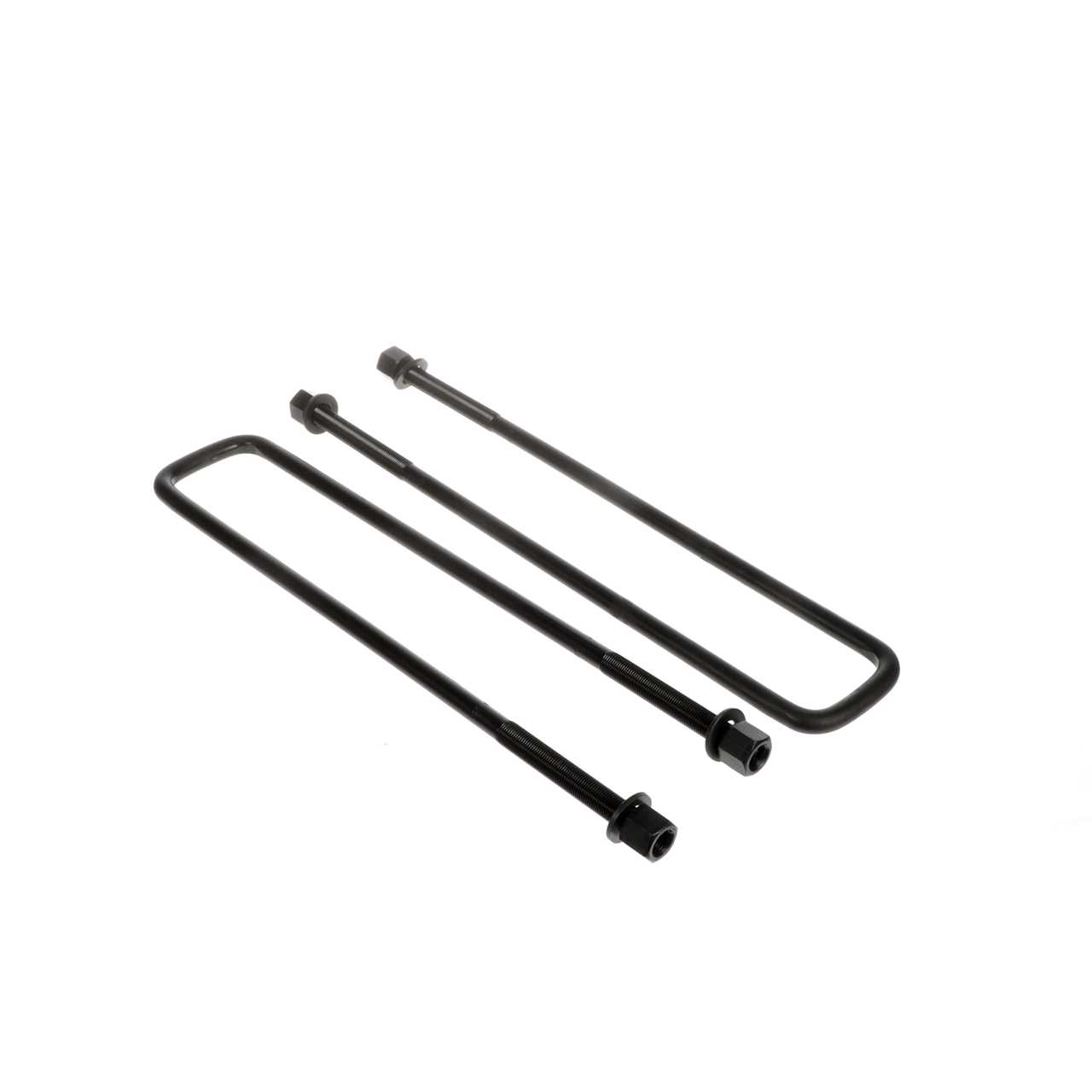 929-751 Axle U Bolt - Direct Fit, Set of 2 - Dorman 929-751 Rear Leaf Spring Axle U-Bolt Kit Compatible with Select Dodge/Plymouth Models - Dorman - OE Solutions Leaf Spring Axle U-Bolt Kit 929-751 - U-Bolt Kit - U-Bolt Repair Kit - Spring U-Bolt - Leaf Spring Axle U-Bolt - Leaf Spring Axle U Bolt - Leaf Spring U Bolt - Leaf Spring U-Bolt - The components in this leaf spring axle U-bolt kit are designed to securely hold the leaf spring or leaf spring bundle to the underside of an axle of a vehicle or trailer. Check the leaf spring dimensions and other relevant application details to select the right type and size U-bolt kit for your needs. - Dodge 1993-72, Plymouth 1981-74 - U-Bolt Repair Kit