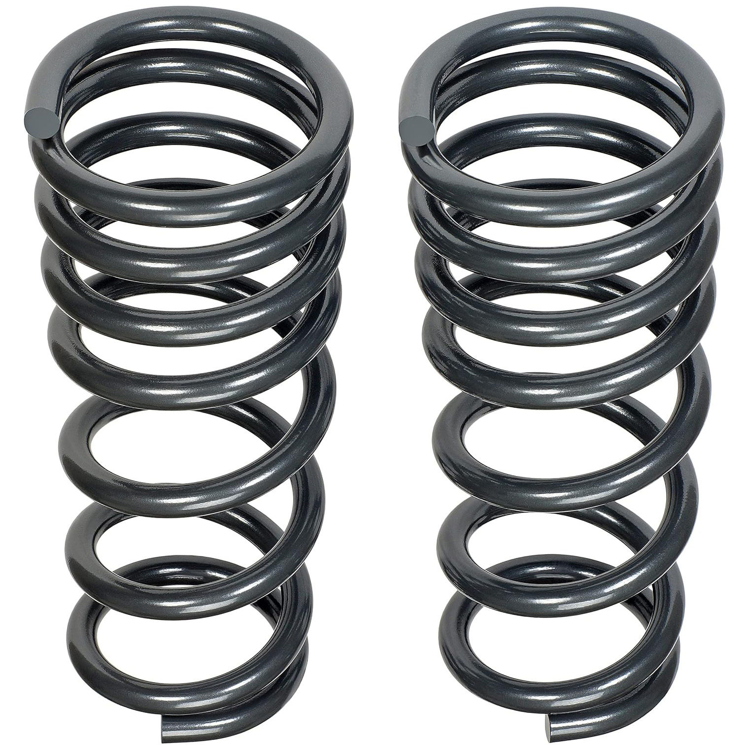 929-924 Front, Driver and Passenger Side Coil Springs, Set of 2 OE Solutions Series - Coil Spring Set - Heavy Duty Coil Spring Upgrade - 35 Percent Increased Load Handling - Springs - Suspension Spring - This pair of heavy-duty coil springs is designed to provide a 35% increase in load handling capability over the vehicle's nominal spring rate, and offer an easy upgrade for vehicles used in continuous heavy hauling conditions. Custom-engineered to improve ride quality, reduce driver fatigue, and improve handling, they're an ideal replacement for coil springs on many pickup trucks, SUVs, RVs, plow trucks, vans and more. - Dodge Ram 2500 2010-94, Dodge Ram 3500 2010-94, Ram 2500 2013-11, Ram 3500 2013-11 - Dorman 929-924 Front Heavy Duty Coil Spring Upgrade - 35 Percent Increased Load Handling Compatible with Select Dodge/Ram Models, 1 Pair - Heavy Duty Coil Spring Upgrade - 35 Percent Increased Load Handling