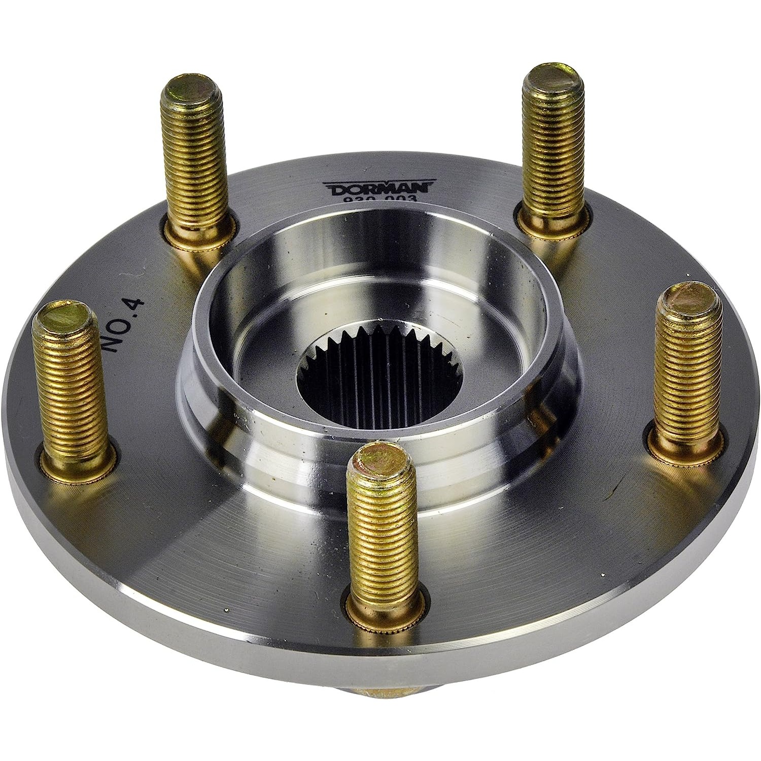 930-003 Front, Driver or Passenger Side Wheel Hub, 5 Lugs, OE Solutions Series - Dorman 930-003 Front Wheel Hub Compatible with Select Mazda Models - Dorman 930-003 Front Wheel Hub for Specific Mazda Models - Wheel Hub - Front - Wheel Hub - Front - Wheel Flange - Wheel Bearing Hub - This wheel hub is a direct replacement for the original equipment hub. It has undergone rigorous testing to ensure a proper fit and reliable performance over a long service life. - Mazda 3 2013-05, Mazda 3 Sport 2013-09, Mazda 5 2015-12, Mazda 5 2010-06