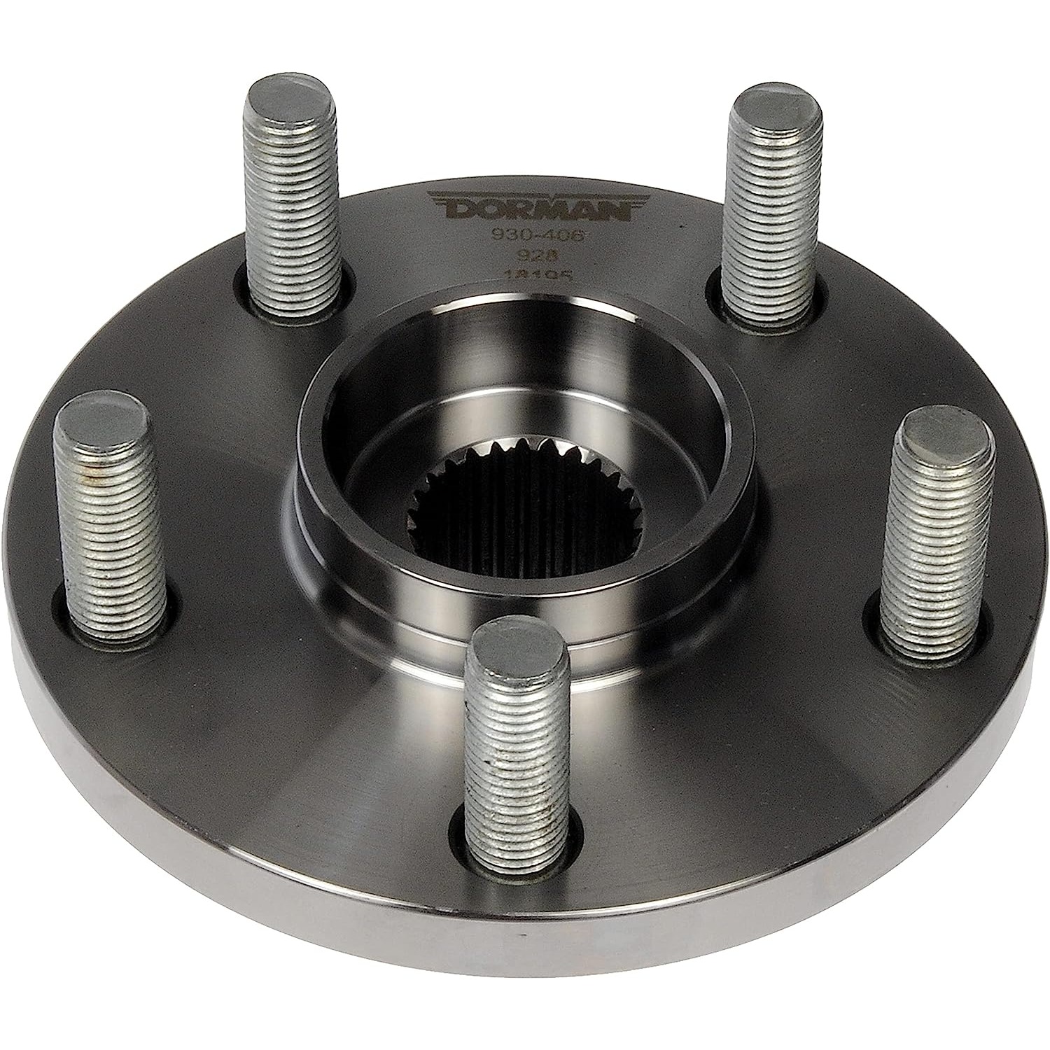 930-406 Front, Driver or Passenger Side Wheel Hub, 5 Lugs, OE Solutions Series - Dorman 930-406 Wheel Hub Compatible with Select Pontiac / Toyota Models - Wheel Hub - Front - Wheel Hub - Front - Wheel Flange - Wheel Bearing Hub - This wheel hub is a direct replacement for the original equipment hub. It has undergone rigorous testing to ensure a proper fit and reliable performance over a long service life. - Pontiac Vibe 2008-03, Toyota Celica 2005-00, Toyota Corolla 2018-03, Toyota Matrix 2014-03