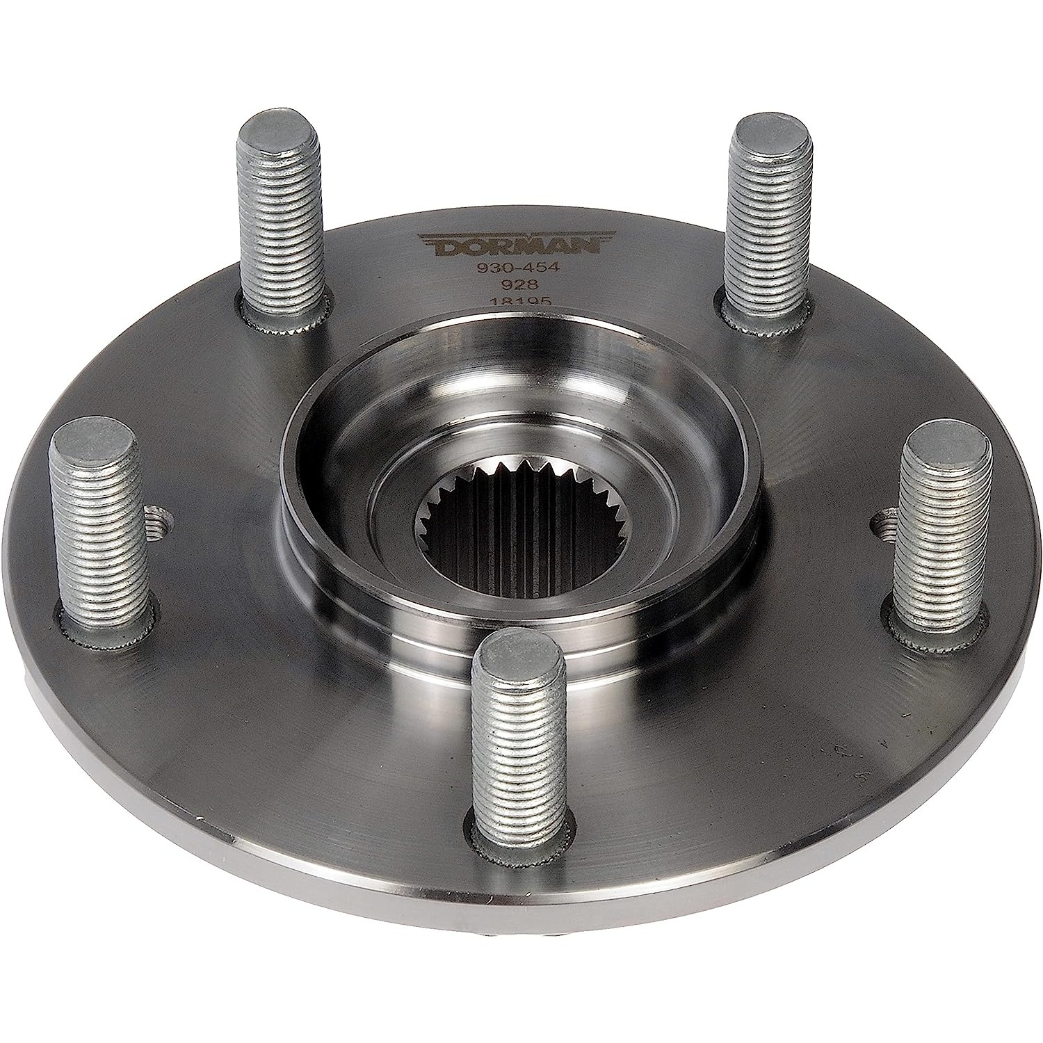 930-454 Front, Driver or Passenger Side Wheel Hub, 5 Lugs, OE Solutions Series - Dorman 930-454 Front Wheel Hub Compatible with Select Acura / Honda Models - Wheel Hub - Front - Wheel Hub - Front - Wheel Bearing Hub - Wheel Flange - This wheel hub is a direct replacement for the original equipment hub. It has undergone rigorous testing to ensure a proper fit and reliable performance over a long service life. - Acura ILX 2015-13, Honda Accord 2007-03, Honda Fit 2014-13