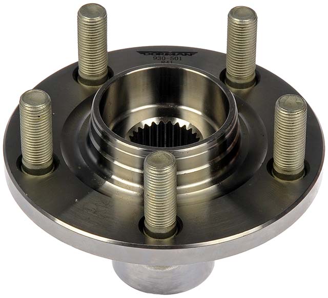 930-501 Front, Driver or Passenger Side Wheel Hub, 5 Lugs, OE Solutions Series - Dorman 930-501 Front Wheel Hub Compatible with Select Subaru Models - Wheel Hub - Front - Wheel Hub - Front - Wheel Flange - Wheel Bearing Hub - This wheel hub is a direct replacement for the original equipment hub. It has undergone rigorous testing to ensure a proper fit and reliable performance over a long service life. - Subaru 2008-90