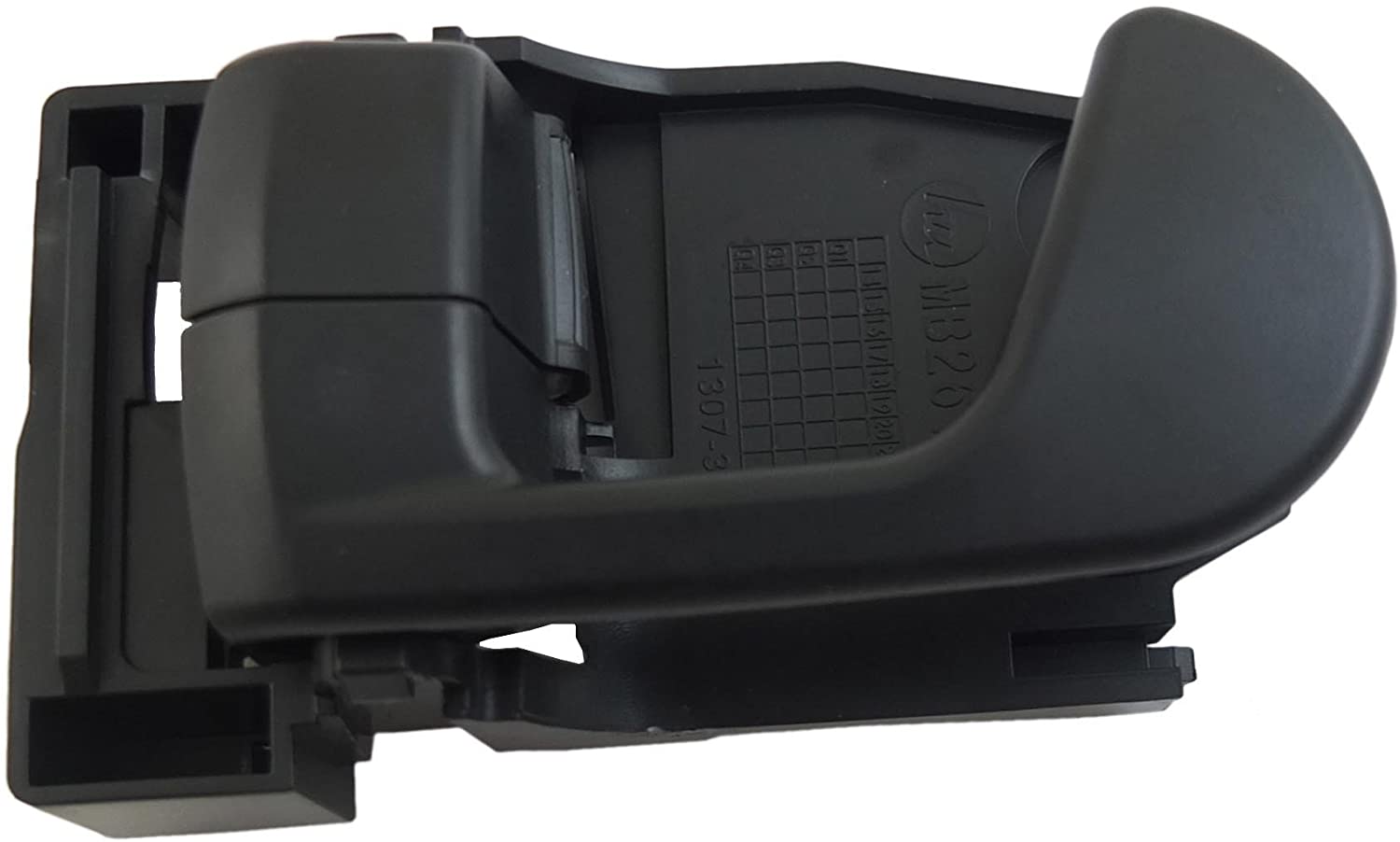 93077 Front Or Rear, Driver Side Black Interior Door Handle, With Door Lock Button, Help Series - Dorman 93077 Interior Door Handle Compatible with Select Mitsubishi Models - Dorman Interior Door Handle 93077 - Interior Door Handle Front and Rear Left Black - Interior Door Handle Front And Rear Left Black