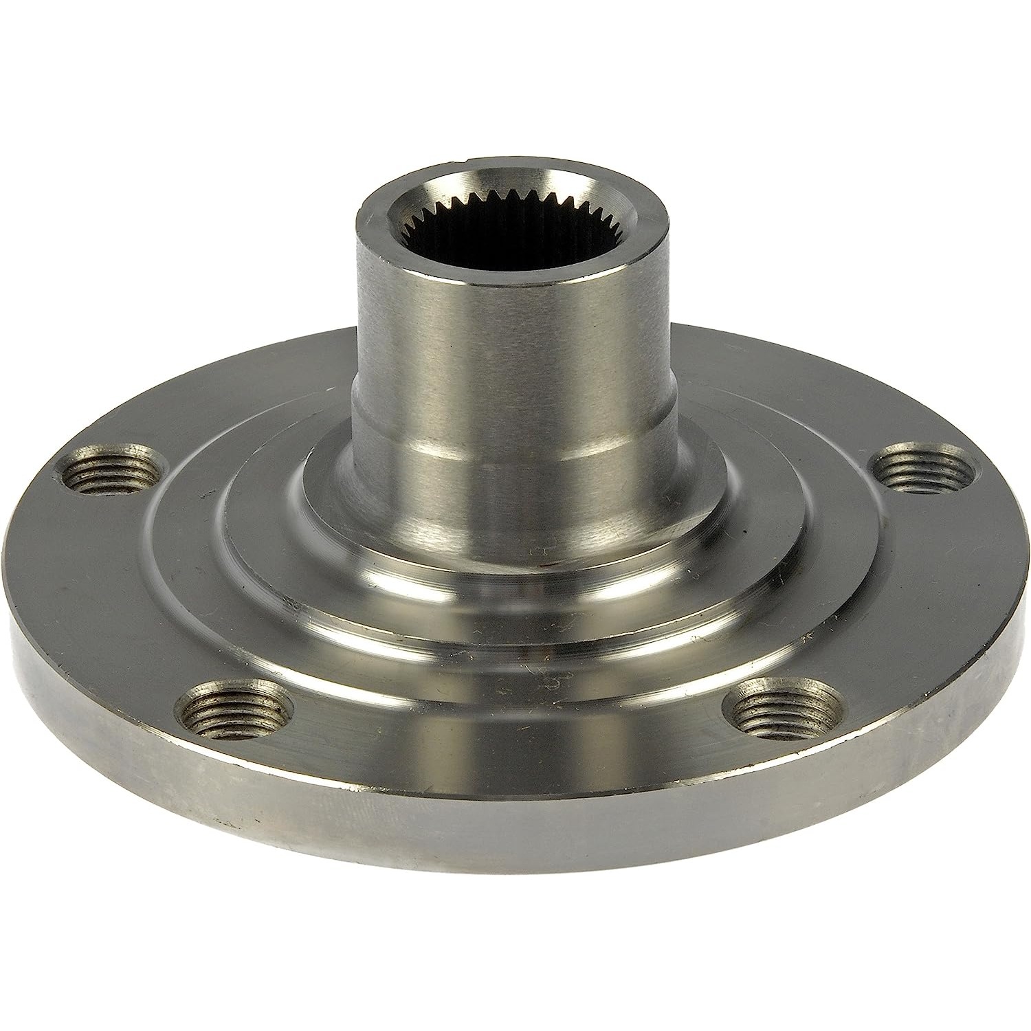 930-802 Wheel Hub, 5 Lugs, OE Solutions Series - Wheel Hub - Front And Rear - Wheel Hub - Front And Rear - Wheel Bearing Hub - Wheel Flange - This wheel hub is a direct replacement for the original equipment hub. It has undergone rigorous testing to ensure a proper fit and reliable performance over a long service life. - Audi A4 2001-97, Audi A4 Quattro 2000-97, Volkswagen Passat 2005-98