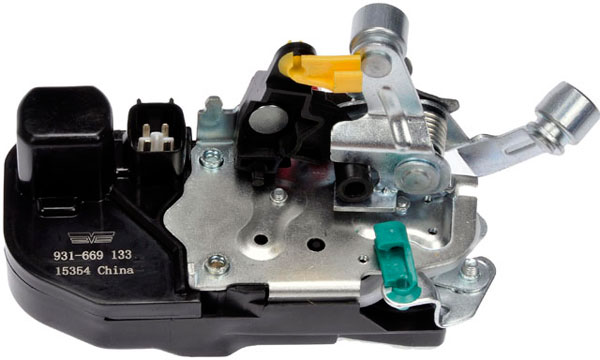 931-669 Front, Passenger Side Door Lock Actuator - Dorman - OE Solutions Door Lock Actuator Motor 931-669 - Integrated Door Lock Actuator - INTGR LATCH ACTUATOR - Integrated Door Lock Actuator - Door Lock Solenoid - Tailgate Lock Actuator Motor - Lock Actuator - Lock Solenoid - Door Latch Actuator - Power Door Lock Actuator - This door lock actuator has undergone extensive quality and safety testing to ensure reliable performance. It is engineered to provide a direct replacement for the stock actuator on specific vehicle years, makes and models. - Jeep Commander 2010-06