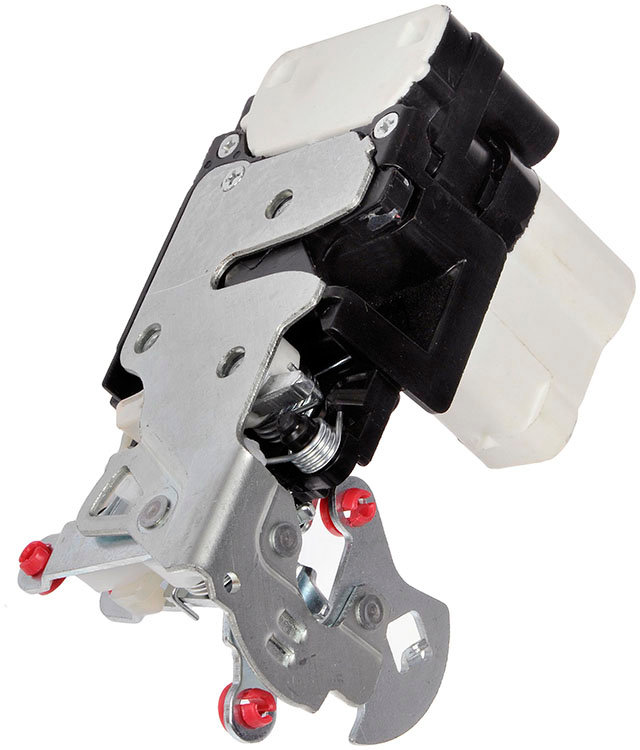 931-916 Front, Driver Side Door Lock Actuator, Latch and Actuator Assembly - DOOR LOCK ACTUATOR - Door Lock Actuator - Integrated With Latch - Lock Solenoid - Tailgate Lock Actuator Motor - Lock Actuator - Power Door Lock Actuator - Door Lock Solenoid - Door Latch Actuator - This door lock actuator has undergone extensive quality and safety testing to ensure reliable performance. It is engineered to provide a direct replacement for the stock actuator on specific vehicle years, makes and models. - Buick 2007-05, Chevrolet 2009-97, Oldsmobile 2004-97, Pontiac 2009-97, Saturn 2007-05 - Door Lock Actuator - Integrated With Latch - Dorman - OE Solutions Door Latch Assembly 931-916