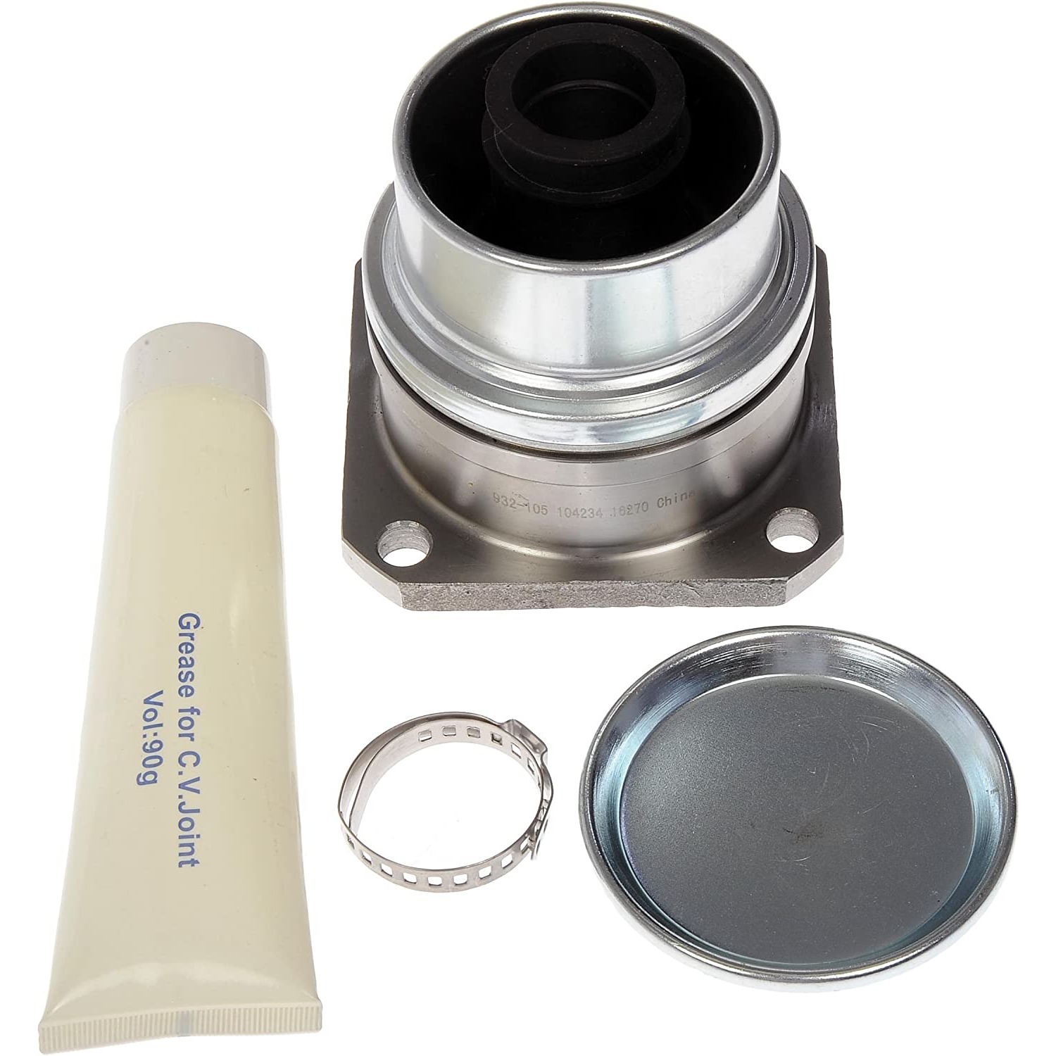 932-105 Front Driveshaft CV Joint OE Solutions Series - Dorman 932-105 Front Drive Shaft CV Joint Compatible with Select Models - Dorman 932-105 Front Drive Shaft CV Joint for Specific Models, Natural Fits select: 2004-2012 CHEVROLET COLORADO, 2006-2010 HUMMER H3 - Dorman Driveshaft CV Joint 932-105 - Propeller Shaft CV Joint Kit - Propshaft Cv Jnt Kit - Propeller Shaft CV Joint Kit - Propeller Shaft Constant Velocity Joint - Propeller Shaft Repair - Prop Shaft Joint - This drive shaft constant velocity (CV) joint is designed to match the fit, appearance and function of the original CV joint on specified vehicles, and is engineered for durability and reliable performance. - Chevrolet 2012-04, GMC 2012-04, Hummer 2010-06, Isuzu 2008-06