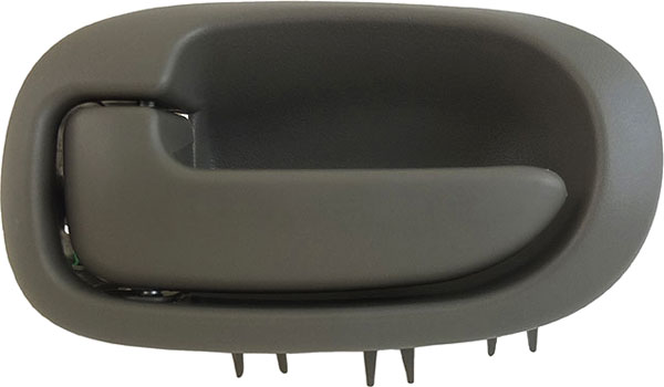 93281 Rear, Driver Side Gray Interior Door Handle, Without door lock button, Sedan, Help Series - Dorman - HELP Interior Door Handle 93281 - Interior Door Handle Rear Left without Keyhole Light Gray