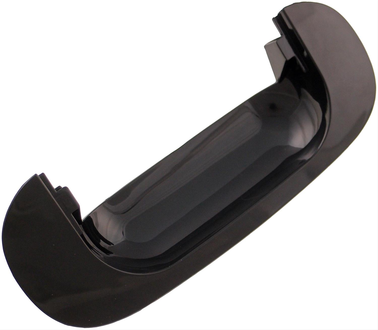 93508 Help Series Tailgate Handle Bezel, Smooth Black Plastic - Dorman Tailgate Handle Bezel 93508 - Tailgate Bezel - Tailgate Handle Bezel - Handle Bezel - Bezel - This tailgate handle bezel is designed to match the fit, appearance and function of the original bezel on specified vehicles, and is engineered for durability and reliable performance. - Dodge Ram 1500 2008-02, Dodge Ram 2500 2009-03, Dodge Ram 3500 2009-03