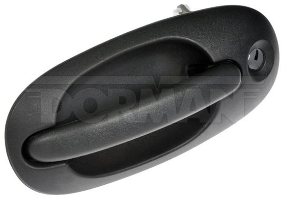 93601 Driver Side, Sliding Door Textured Black Exterior Door Handle, With Key Hole, Help Series - Dorman - HELP Exterior Door Handle 93601 - Exterior Door Handle Side Sliding Left With Keyhole Textured Black
