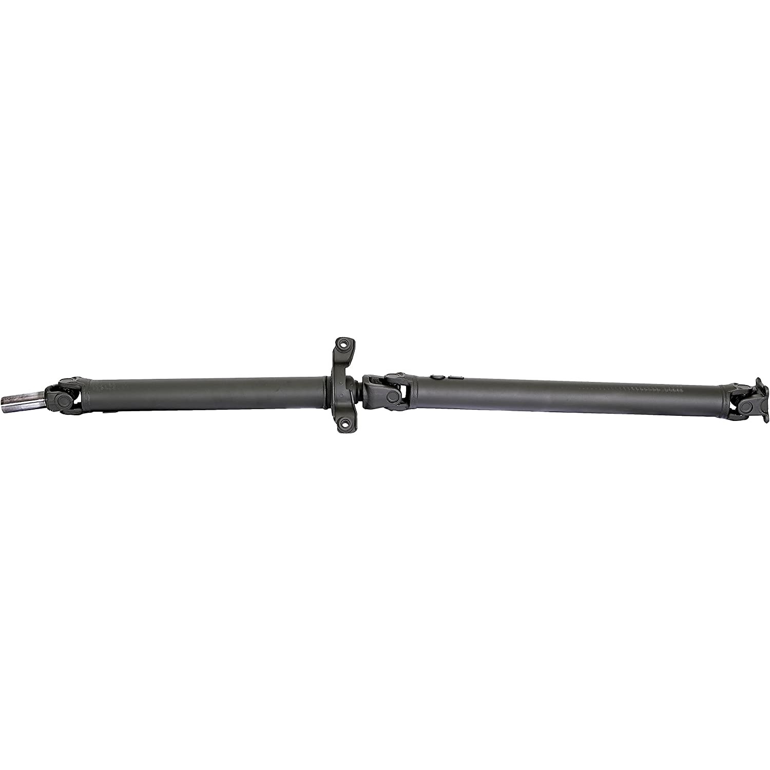 936-906 Rear Driveshaft, Manual Transmission, 64.5 in. Length - Dorman - OE Solutions Drive Shaft 936-906 - Rear Driveshaft Assembly - Propeller Shaft - Driveshaft Assembly - The original drive shafts on specific vehicles have permanently staked universal joints that make servicing difficult. This Dorman OE FIX rear drive shaft makes the U-joints serviceable for simpler maintenance. - Subaru Legacy 1999-95 - Rear Drive Shaft: Greaseable, OE Fix