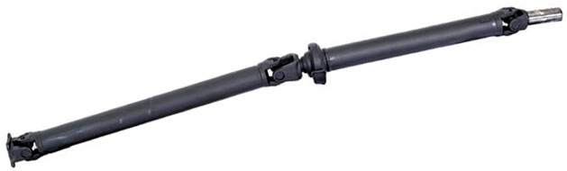 936-907 Rear Driveshaft, All Wheel Drive, Automatic Transmission, Non-greasable, Non-adjustable, 62.25 in. Length - Dorman - OE Solutions Drive Shaft 936-907 - Rear Driveshaft Assembly - Driveshaft Assembly - Propeller Shaft - The original drive shafts on specific vehicles have permanently staked universal joints that make servicing difficult. This Dorman OE FIX rear drive shaft makes the U-joints serviceable for simpler maintenance. - Subaru Outback 2000 - Rear Drive Shaft: OE Fix