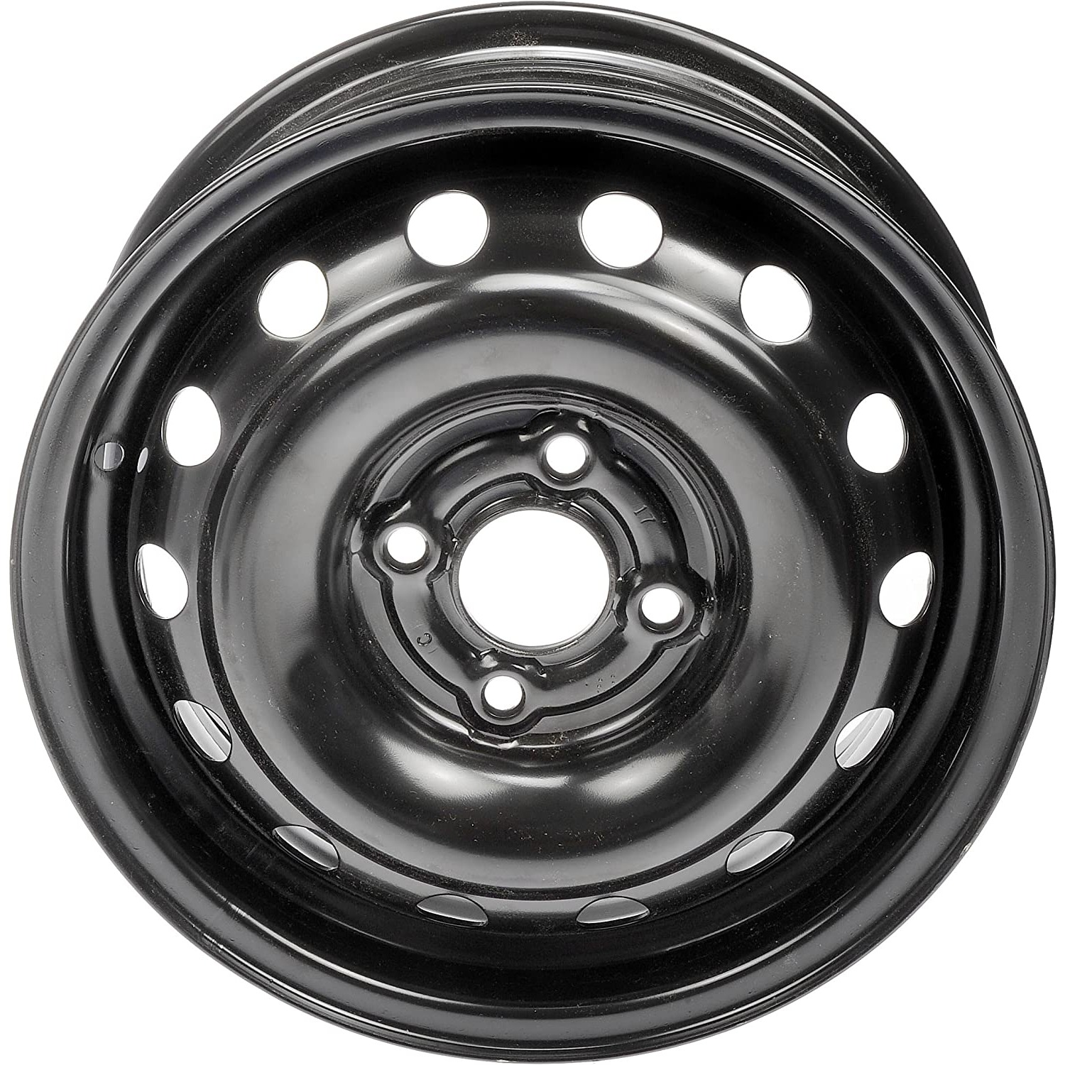 14 x 5.5 In. Steel Wheel - 939-133 Black Wheel, 14 in. X 5.5 in. - Dorman 939-133 14 x 5.5 In. Steel Wheel Compatible with Select Chevrolet / Pontiac / Suzuki Models, Black - Dorman 939-133 Steel 14" Wheel Rim 14 x 5.5-inch 4-Lug Black, for Specific Chevrolet / Pontiac / Suzuki Models - Dorman Wheel 939-133 - STEEL WHEEL - 14 x 5.5 In. Steel Wheel - Rim - Damaged your wheel, or looking to upgrade? This wheel is specifically designed to directly replace the original wheel on certain vehicle applications. It is thoroughly tested to meet safety standards for reliable performance. - Chevrolet 2018-05, Pontiac 2010-07, Suzuki 2012-07