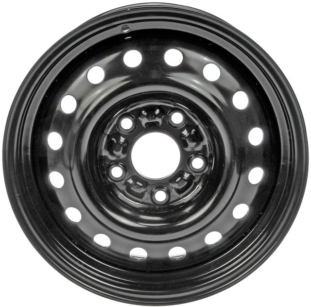 16 x 6.5 In. Steel Wheel - 939-158 Steel Black Wheel, 16 in. X 6.5 in., 5 x 5 in. Bolt Pattern - Dorman 939-158 16 x 6.5 In. Steel Wheel Compatible with Select Chrysler / Dodge / Ram Models, Black - Dorman 939-158 Steel 16" Wheel Rim 16 x 6.5-inch 5-Lug Black, for Specific Chrysler / Dodge / Ram Models - Dorman Wheel 939-158 - STEEL WHEEL - 16 x 6.5 In. Steel Wheel - Rim - Damaged your wheel, or looking to upgrade? This wheel is specifically designed to directly replace the original wheel on certain vehicle applications. It is thoroughly tested to meet safety standards for reliable performance. - Chrysler Town & Country 2014-08, Dodge Grand Caravan 2014-08, Ram C/V 2014-12