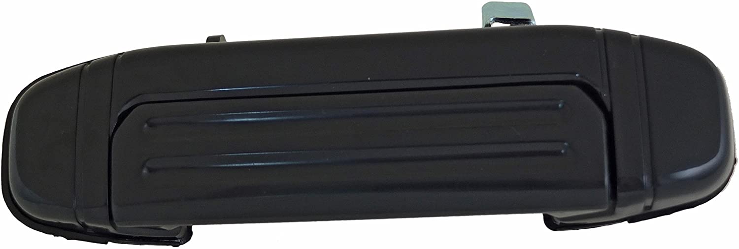 94043 Rear, Driver Side Smooth Black Exterior Door Handle, Without Key Hole, Help Series - Dorman 94043 Rear Driver Side Exterior Door Handle Compatible with Select Mitsubishi Models, Smooth Black - Dorman - HELP Exterior Door Handle 94043 - EXTERIOR DOOR HANDLE - Exterior Door Handle Rear Left Smooth Black - Outside Door Handle - Want a new exterior door handle that matches the original, for far less than going back to the dealership? This replacement door handle was engineered to match the fit and appearance of the stock handle on specific vehicle years, makes and models. - Mitsubishi Montero 1997-92 - Exterior Door Handle Rear Left Smooth Black