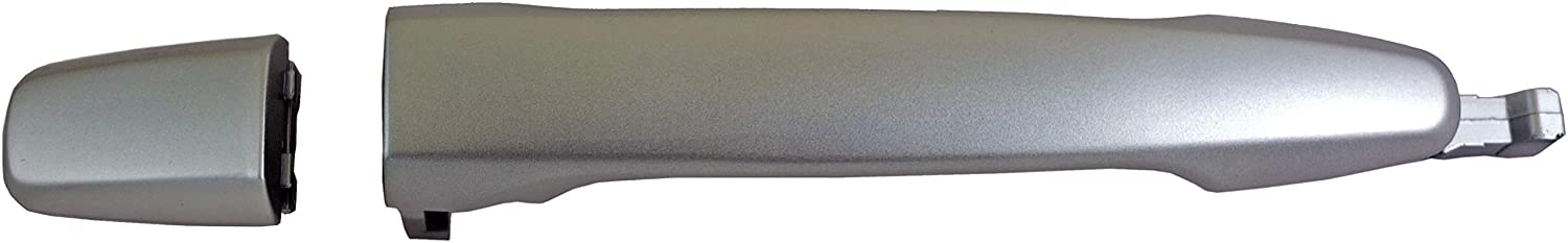 94052 Rear, Passenger Side Painted Silver Exterior Door Handle, Without Key Hole, Help Series - Dorman - HELP Exterior Door Handle 94052 - Exterior Door Handle Rear Right Painted Silver